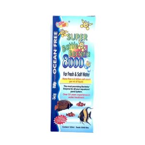 محلول باکتری زنده اوشن فری super battle bacteria 8000