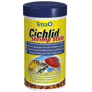 غذای ماهی سیکلید شریمپ استیکز تترا cichlid shrimp sticks