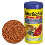 غذای ماهی سیکلید شریمپ استیکز تترا cichlid shrimp sticks