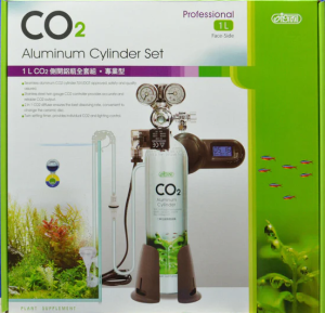 ست کامل کپسول CO2 آلومینیومی 1 لیتری ایستا Professional CO2 Aluminum Cylinder Set