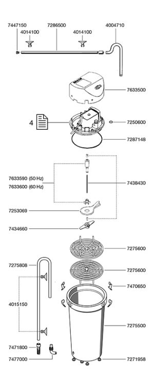 فیلتر سطلی کلاسیک 600 کد 2217 ایهایم