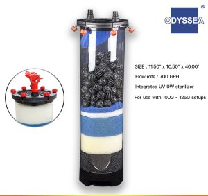 فیلتر سطلی یووی دار اودیسه CFS-1200