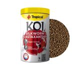 غذای تروپیکال 1000 میلی لیتر گرانولی کوی سیلک ورم و آستاگزانتین