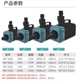 واترپمپ (پمپ آب) خشک و تر WP-7200 سوبو