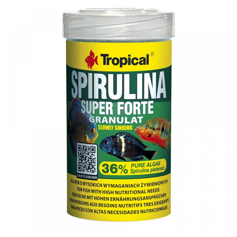 tropical spirulina super forte granulat